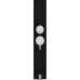 Душевая кабина Black&White Galaxy G8002 900х900х2150, черный профиль
