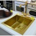 Мойка кухонная Omoikiri Akisame 41-LG светлое золото