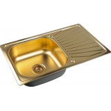 Мойка кухонная Zorg Inox Pvd SZR-7848 bronze