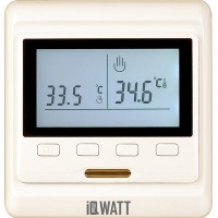 Терморегулятор IQ Watt Thermostat P кремовый