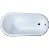 Акриловая ванна Gemy G9030 D фурнитура бронза