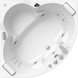 Акриловая ванна Radomir Сорренто 3 Специальный Chrome 130x130