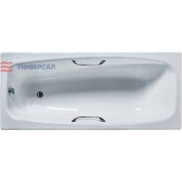 Чугунная ванна Универсал Грация 170x70 с отверстиями под ручки