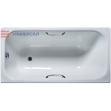 Чугунная ванна Универсал Ностальжи 150x70 с отверстиями под ручки