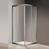 Душевой уголок Cezares Giubileo-A-2-90 прозрачное стекло, бронза