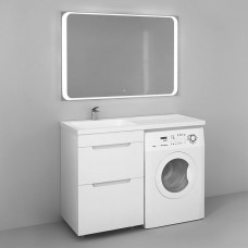 Мебель для ванной Raval Forte 120 L, под стиральную машину