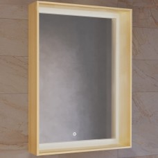 Зеркало Raval Frame 60 дуб сонома, с подсветкой