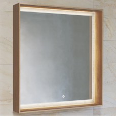 Зеркало Raval Frame 75 дуб трюфель, с подсветкой