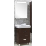 Мебель для ванной Акватон Америна 60 Н напольная темно-коричневая левая