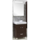 Мебель для ванной Акватон Америна 70 Н напольная темно-коричневая левая