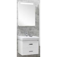 Мебель для ванной Акватон Америна 70 подвесная белая левая