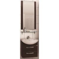 Мебель для ванной Акватон Ария 50 М подвесная темно-коричневая
