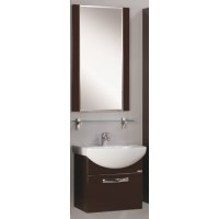 Мебель для ванной Акватон Ария 65 подвесная темно-коричневая