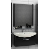 Мебель для ванной Акватон Ария 80 подвесная черная