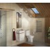 Мебель для ванной Акватон Эклипс М 45 подвесная правая эбони светлая