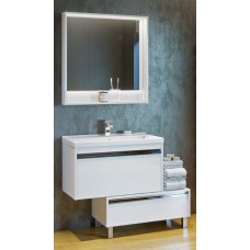 Мебель для ванной Акватон Капри 60 подвесная белый глянец