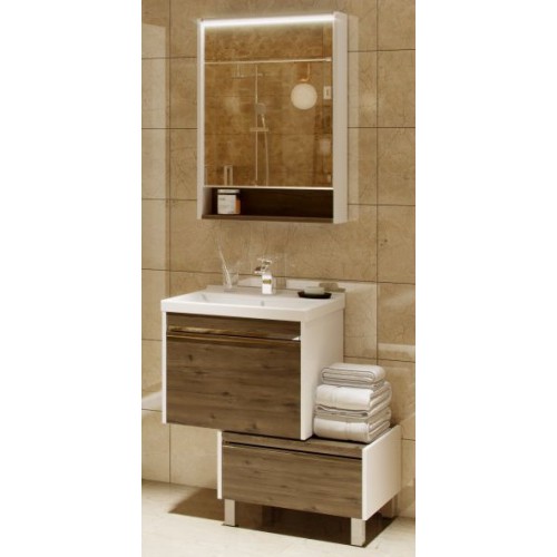 Мебель для ванной Акватон Капри 60 подвесная таксония темная