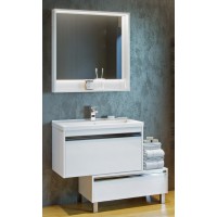 Мебель для ванной Акватон Капри 80 подвесная белый глянец