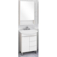 Мебель для ванной Акватон Рико 65 напольная с зеркальным шкафом