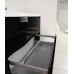 Мебель для ванной Акватон Римини 100 подвесная черная глянцевая с раковиной Премьер 100