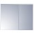 Зеркало-шкаф Акватон Брук 80х80 1A200602BC010 с подсветкой