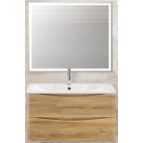 Мебель для ванной BelBagno Acqua 80 подвесная rovere rustico зеркало с электровыключателем
