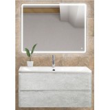 Мебель для ванной BelBagno Albano 100 подвесная cemento verona grigio