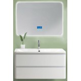 Мебель для ванной BelBagno Albano 80 подвесная bianco lucido с зеркалом с bluetooth-приемником