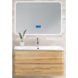 Мебель для ванной BelBagno Albano 80 подвесная rovere rustico с зеркалом с bluetooth-приемником