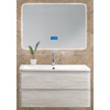 Мебель для ванной BelBagno Albano 80 подвесная rovere vintage bianco с зеркалом с bluetooth-приемником