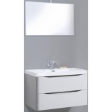 Мебель для ванной BelBagno Ancona-N 90 подвесная bianco lucido