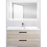 Мебель для ванной BelBagno Aurora 100 подвесная rovere galifax bianco зеркало с сенсорным выключателем