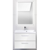 Мебель для ванной BelBagno Aurora 70 подвесная bianco lucido зеркало с сенсорным выключателем