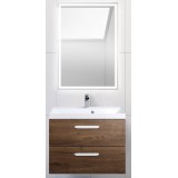 Мебель для ванной BelBagno Aurora 70 подвесная rovere tabacco зеркало с электровыключателем