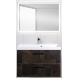 Мебель для ванной BelBagno Aurora 80 подвесная metallo зеркало с электровыключателем