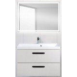 Мебель для ванной BelBagno Aurora 80 подвесная pietra bianca зеркало с электровыключателем