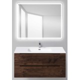 Мебель для ванной BelBagno Etna 120 подвесная rovere moro с зеркалом с электровыключателем