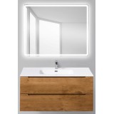 Мебель для ванной BelBagno Etna 120 подвесная rovere nature с зеркалом с электровыключателем