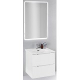Мебель для ванной BelBagno Etna 50 подвесная bianco lucido с зеркалом с сенсорным выключателем