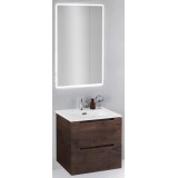 Мебель для ванной BelBagno Etna 50 подвесная rovere moro с зеркалом с электровыключателем