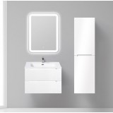 Мебель для ванной BelBagno Etna 70 подвесная bianco opaco с квадратным зеркалом