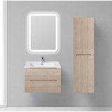 Мебель для ванной BelBagno Etna 70 подвесная rovere grigio с квадратным зеркалом