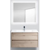 Мебель для ванной BelBagno Kraft 100 подвесная rovere galifax bianco
