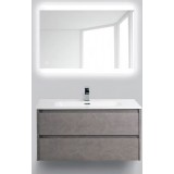 Мебель для ванной BelBagno Kraft 120 подвесная кнопочный выключатель pietra grigio