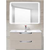 Мебель для ванной BelBagno Leticia 100 подвесная tortora opaco зеркало с сенсорным выключателем
