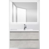 Мебель для ванной BelBagno Luce 100 подвесная stucco cemento leggero