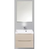 Мебель для ванной BelBagno Marino 60 подвесная crema opaco с зеркалом-шкафом