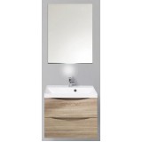 Мебель для ванной BelBagno Marino 60 подвесная rovere bianco с зеркалом-шкафом