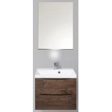Мебель для ванной BelBagno Marino 60 подвесная rovere moro с зеркалом-шкафом