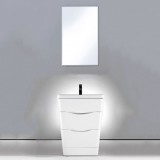 Мебель для ванной BelBagno Piramide 65 напольная bianco lucido